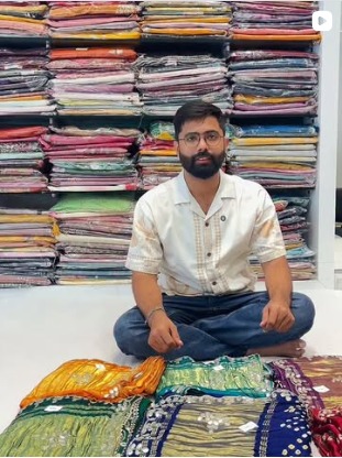 Saree collection showcase